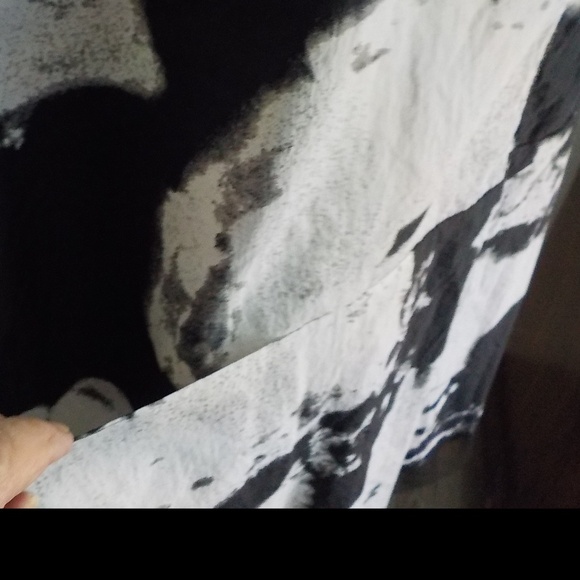 Blk/White Crisp Mini Dress - Picture 10 of 13